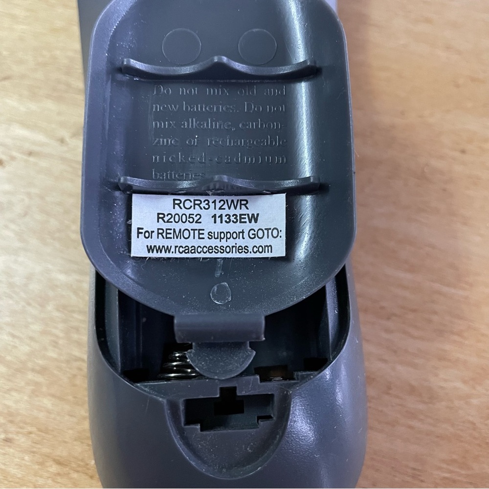 RCA Remote Control RCR312W, RCR312WR RCR312 RCR312WV Tested OEM Genuine Original - Picture 6 of 6